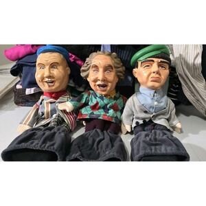 Three Stooges Golf Club Covers Vintage Smack Talking See Desc